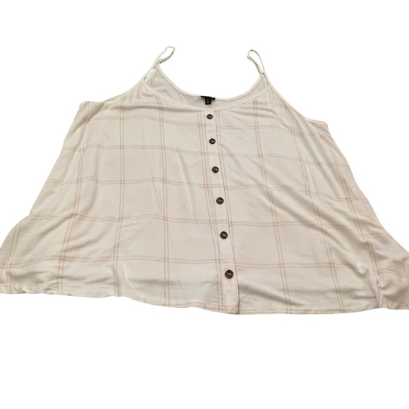 Torrid Super Soft Women’s
Button-Front Swing Cami Soft Pink/White-Size 5X - Picture 6 of 11
